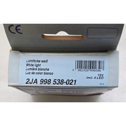 2JA 998 538-021 HELLA MARINE HALOGEN WEWNĘTRZNY Z BIAŁYM ŚWIATŁEM LED (w zestawie 2 sztuki)