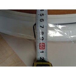 N1139-10PX-WHT BOMAR Luk okrągły biały ( OUTLET )