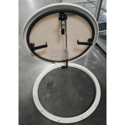 N1139-10PX-WHT BOMAR Luk okrągły biały ( OUTLET )