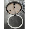 N1139-10PX-WHT BOMAR Luk okrągły biały ( OUTLET )
