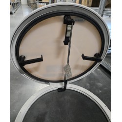 N1139-10PX-WHT BOMAR Luk okrągły biały ( OUTLET )