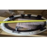 854621 MOONLIGHT BSI OKNO JACHTOWE Z SZYBĄ PRZYCIEMNIONĄ OWALNE BIAŁA RAMA 482x227mm (OUTLET)