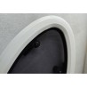 854621 MOONLIGHT BSI OKNO JACHTOWE Z SZYBĄ PRZYCIEMNIONĄ OWALNE BIAŁA RAMA 482x227mm (OUTLET)