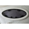 854621 MOONLIGHT BSI OKNO JACHTOWE Z SZYBĄ PRZYCIEMNIONĄ OWALNE BIAŁA RAMA 482x227mm (OUTLET)