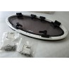 854621 MOONLIGHT BSI OKNO JACHTOWE Z SZYBĄ PRZYCIEMNIONĄ OWALNE BIAŁA RAMA 482x227mm (OUTLET)