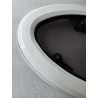 854621 MOONLIGHT BSI OKNO JACHTOWE Z SZYBĄ PRZYCIEMNIONĄ OWALNE BIAŁA RAMA 482x227mm (OUTLET)