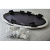 854621 MOONLIGHT BSI OKNO JACHTOWE Z SZYBĄ PRZYCIEMNIONĄ OWALNE BIAŁA RAMA 482x227mm (OUTLET)