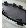 854621 MOONLIGHT BSI OKNO JACHTOWE Z SZYBĄ PRZYCIEMNIONĄ OWALNE BIAŁA RAMA 482x227mm (OUTLET)