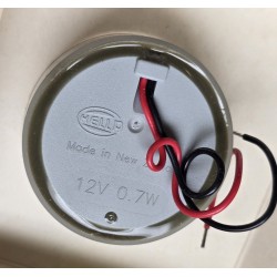 2JA 998 538-041 HELLA MARINE LAMPKA LED CZERWONE ŚWIATŁO BIAŁA RAMKA 12V 0.7W  ZESTAW 2 SZTUKI (OUTLET)