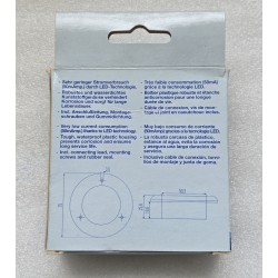 2JA 998 538-041 HELLA MARINE LAMPKA LED CZERWONE ŚWIATŁO BIAŁA RAMKA 12V 0.7W  ZESTAW 2 SZTUKI (OUTLET)