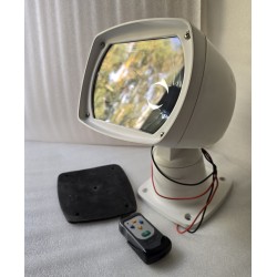 GUEST 505 BEAMER XENON SPOTLIGHT REFLEKTOR KSENONOWY SZPERACZ 12V DC PILOT (UŻYWANY)