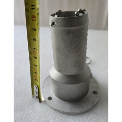 ROCA SZYJKA WLEWU DO WĘŻA Ø36-38MM 100x82MM WYKONANA Z POLEROWANEJ STALI AISI316