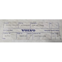 41102008 QL VOLVO PENTA ZESTAW DWÓCH PŁYT TRYMKLAP 18"x11"  (OUTLET)