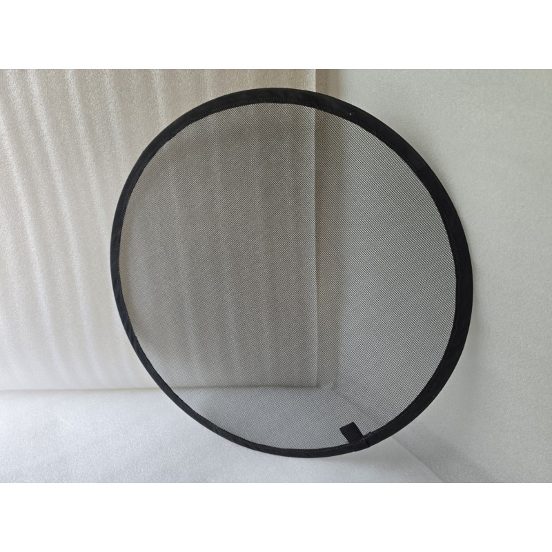 MOSKITIERA OKRĄGŁA  ⌀43CM CZARNA DO BULAJÓW JACHTOWYCH (OUTLET)