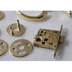 MA-01-420-01-40 MCCOY NOVA MOBELLA ZAMEK DO DRZWI MOSIĄDZ DIAMENT LEWY (OUTLET)