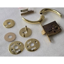 MA-01-420-01-40 MCCOY NOVA MOBELLA ZAMEK DO DRZWI MOSIĄDZ DIAMENT LEWY (OUTLET)