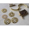 MA-01-420-01-40 MCCOY NOVA MOBELLA ZAMEK DO DRZWI MOSIĄDZ DIAMENT LEWY (OUTLET)