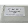 N01211022 VDO OCEAN LINE WSKAŹNIK POŁOŻENIA TRYMU CZARNY 12V Ø52MM (OUTLET)