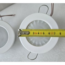 SIRIO 80 CANTALUPI LIGHTING 24V 20W G4 IP65 BIAŁY A-08M 2 SZTUKI (OUTLET)