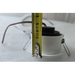 SIRIO 80 CANTALUPI LIGHTING 24V 20W G4 IP65 BIAŁY A-08M 2 SZTUKI (OUTLET)