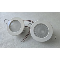 SIRIO 80 CANTALUPI LIGHTING 24V 20W G4 IP65 BIAŁY A-08M 2 SZTUKI (OUTLET)