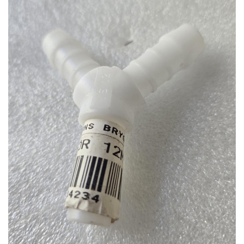 7708900012 YS12 NORMA PLAST 12MM TRÓJNIK Y ZŁĄCZKA  NA WĄŻ 12MM