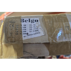 BELGO N 128E GOLLAND ALUMINIOWA OPRAWA ŚWIETLÓWKOWA T5 28W 230V 50HZ ZESTAW 10 SZTUK (OPRAWA i STATECZNIK)