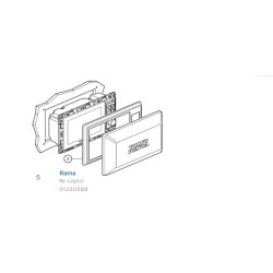 21330289 VOLVO PENTA RAMKA MONTAŻOWA WYŚWIETLACZA EVC 7"