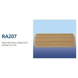 RA207 GLOMEX Płyta uziemiająca 455x150x13mm 4,2Kg 5,75 m²