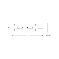 2-2107-2-18x0,7 ABAKOSTEEL ZAWIAS TAŚMOWY NIERDZEWNY 18MMX0,7 3,5mb