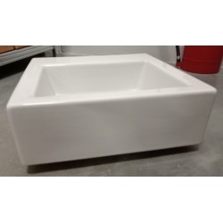 FUORI BOX 40 L007.BCO Foresti & Suardi Ceramiczna umywalka, biała