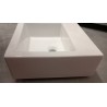 FUORI BOX 40 L007.BCO Foresti & Suardi Ceramiczna umywalka, biała