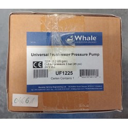 UF1225 WHALE POMPA DO TOALETY 12L 24V 45PSI 3BAR