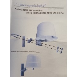 ANTENA DOOKÓLNA GSM 14V 1800-2150MHZ NŻ UMTS HSDPA EDGE (GSM 14)