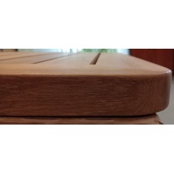 BLAT STOŁU TEAK PT. EUDE 117,5x62x3,8 TEAK BIRMAŃSKI