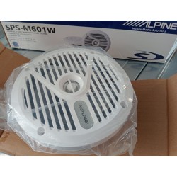 SPS-M601W ALPINE WHITE Głośniki do łodzi, białe 110Watts (35 Watts RMS) 4om