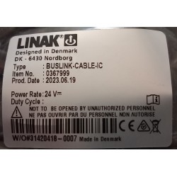 0367999 LINAK ZESTAW PRZEWODÓW ADAPTER USB2LIN 24V IC LA36/LA37