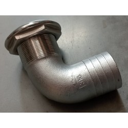 889341 12 MARINETECH PRZEJŚCIE BURTOWE NIERDZEWNE (KOLANKO) 1 1/2"