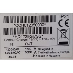 CCH012050000 VICTRON ENERGY PROSTOWNIK 12V/50A IP21