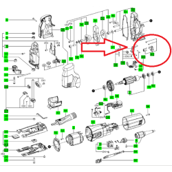 490218 FESTOOL Dźwignia wahadłowa do wyrzynarki PS300EQ