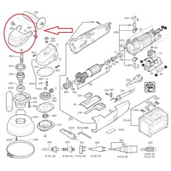 31428162000 FEIN Osłona do polerki WPO14