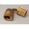 31169 HETTICH Zawias cylindryczny EXCELLENT D12 mosiężny