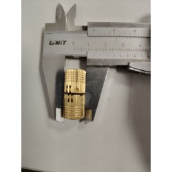 31169 HETTICH Zawias cylindryczny EXCELLENT D12 mosiężny