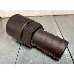 90954 TRUDESIGN ZŁĄCZKA PROSTA CZARNA 1" GWx25MM T15