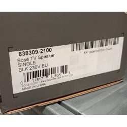 838309-2100 BOSE GŁOŚNIK TV SPEAKER 100W (OTWARTE, OKLEJONE OPAKOWANIE PRODUCENTA)