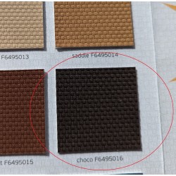 F6495016 VENEZIA CHOCO Skai czekoladowy, laminowany 10,4mb