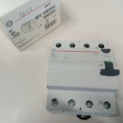 606209 GENERAL ELECTRIC GE Wyłącznik różnicowoprądowy 4P 40A 0,03A typ AC BPC440/030 (ABB)
