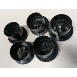 WBCL004096A WEBASTO MSI Kratka wentylacyjna CZARNA 75mm (ZESTAW 5 SZTUK)