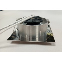 METALSTYLE 20W HALOGEN KWADRATOWY ALCI34 STAL SZCZOTKOWANA (OUTLET)