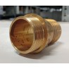 KRÓCIEC 1-1/2''X45MM GWINT ZEWNĘTRZNY MOSIĄDZ (MOSIĘŻNY)